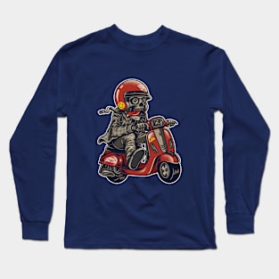 scooter never die Long Sleeve T-Shirt